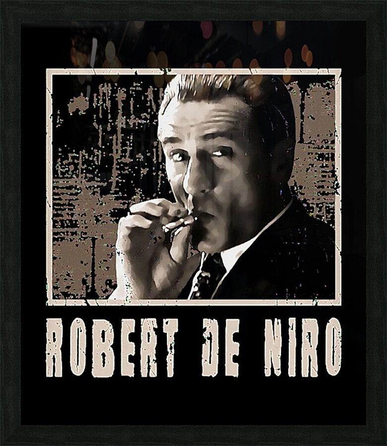 Robert De Niro 13 Picture Frame print