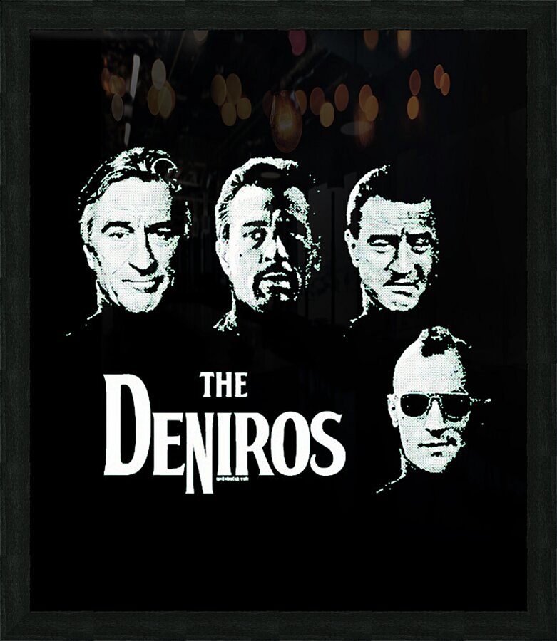 Robert De Niro 15 Picture Frame print