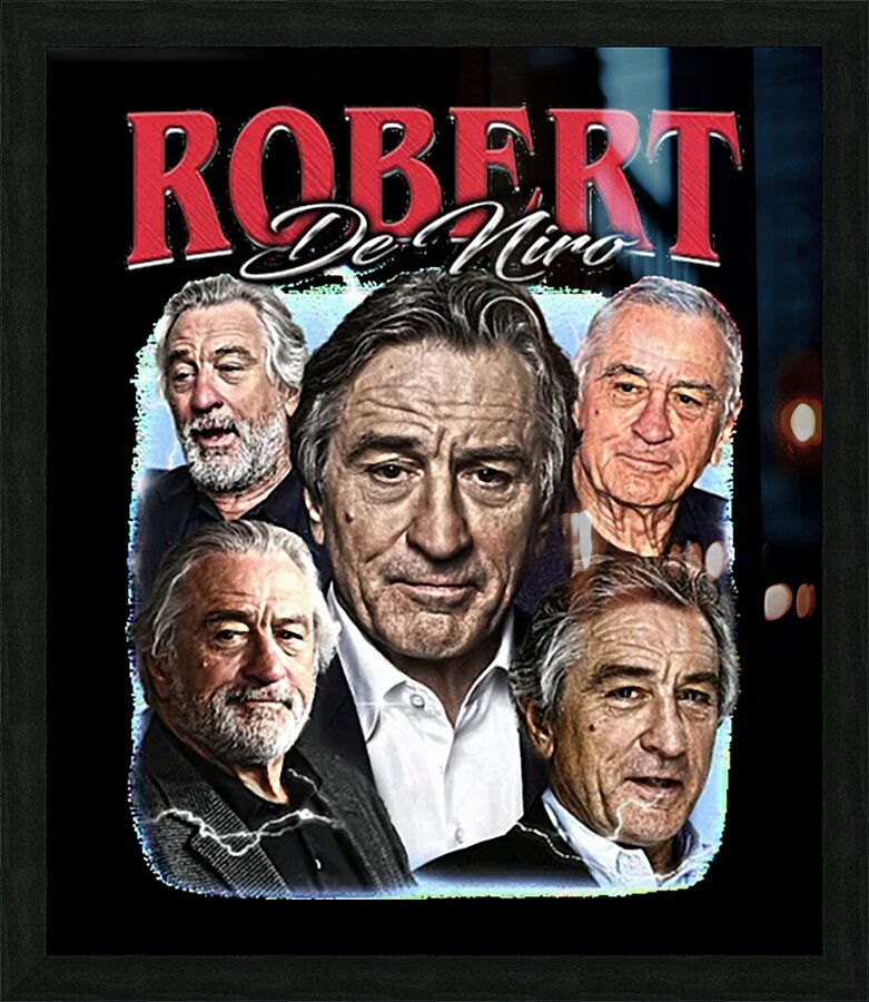 Robert De Niro 16 Picture Frame print