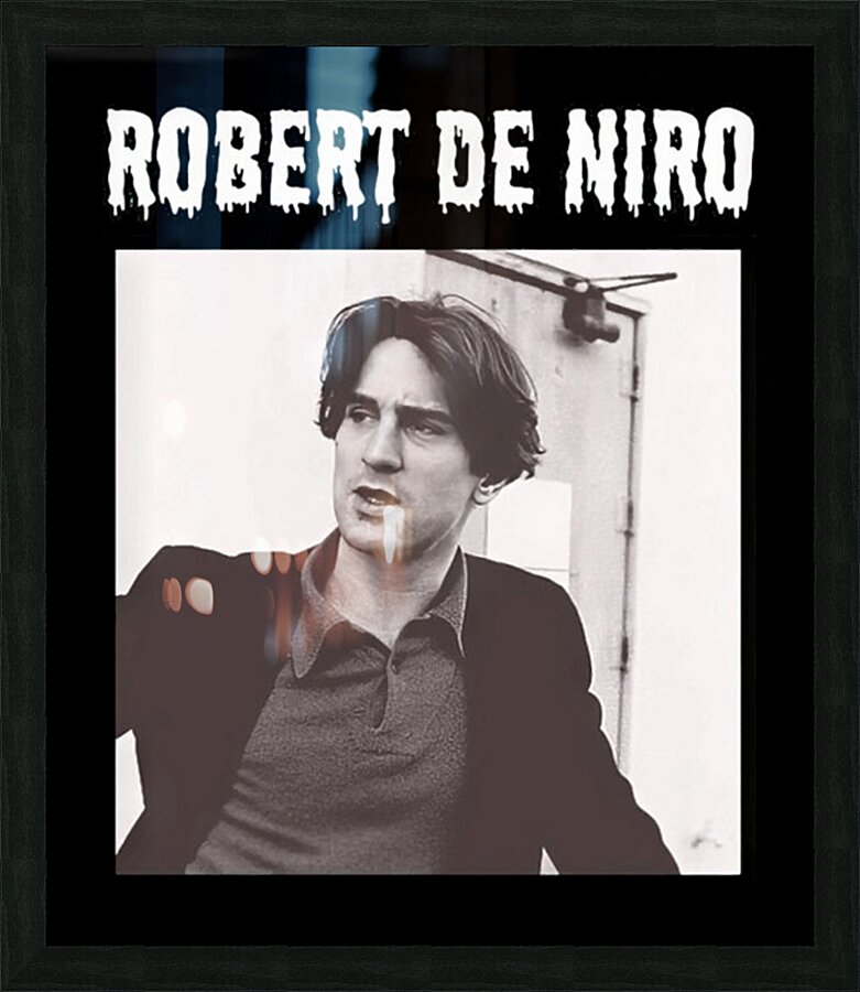 Robert De Niro 21 Picture Frame print