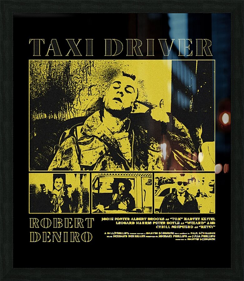 Robert De Niro 23 Picture Frame print