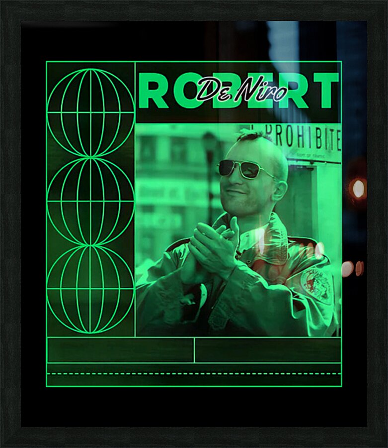 Robert De Niro 25 Picture Frame print
