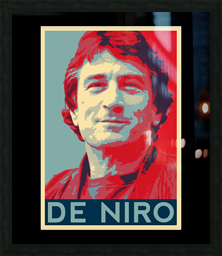 Robert De Niro 44 Picture Frame print