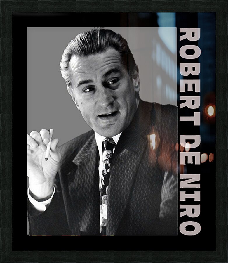 Robert De Niro 48 Picture Frame print