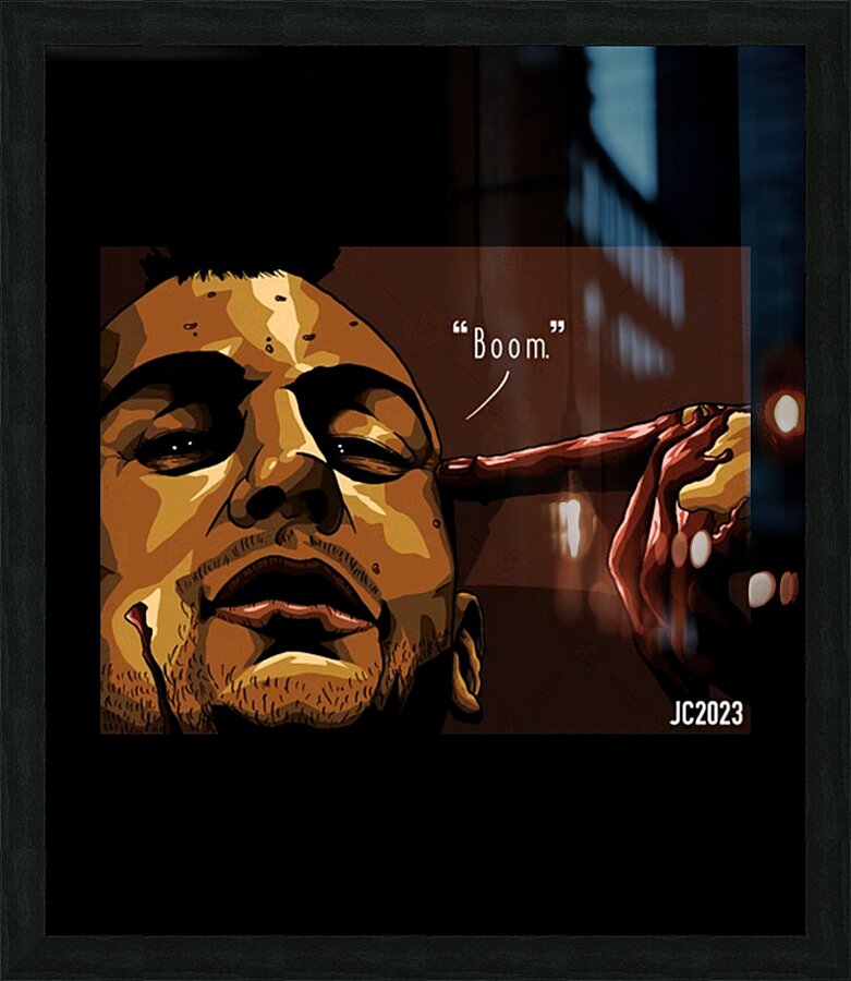 Robert De Niro 50 Picture Frame print