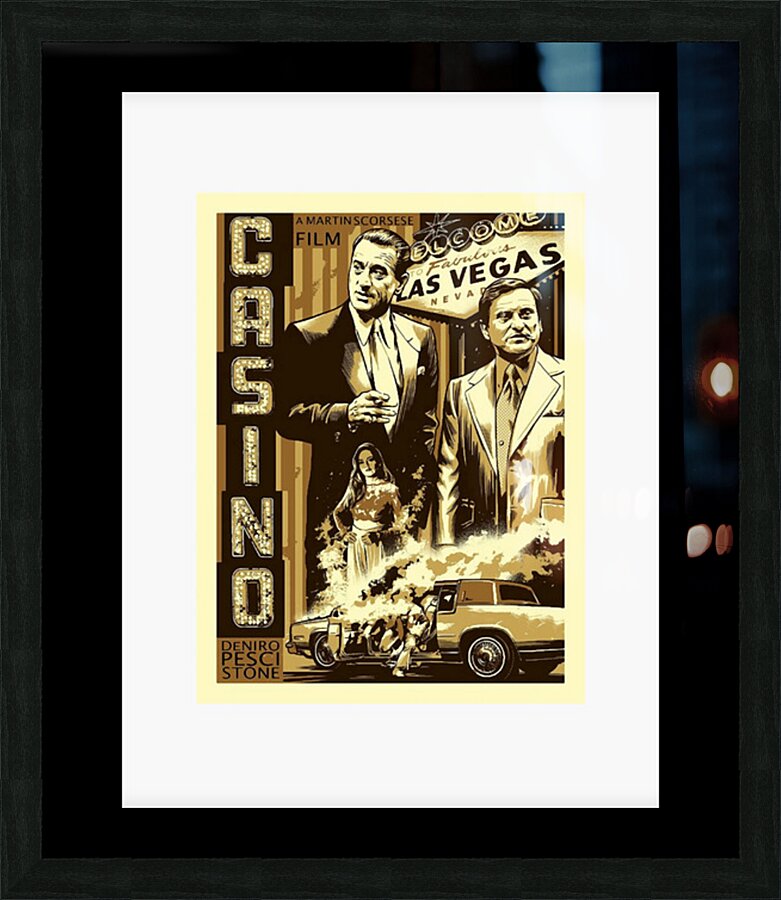 Robert De Niro 51 Picture Frame print