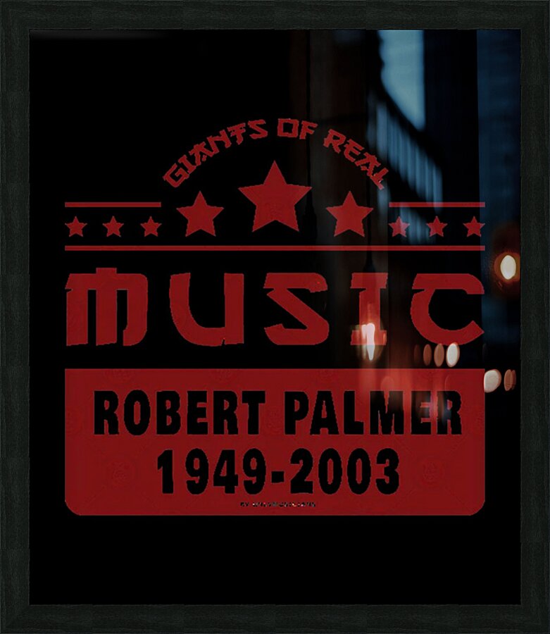 Robert Palmer 2 Picture Frame print