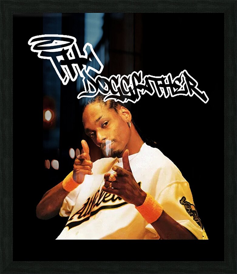 Snoop Dogg 9 Picture Frame print
