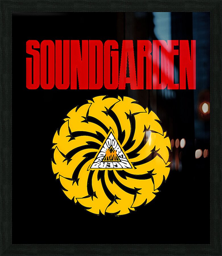 Soundgarden 10 Picture Frame print
