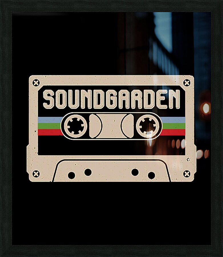 Soundgarden 13 Picture Frame print