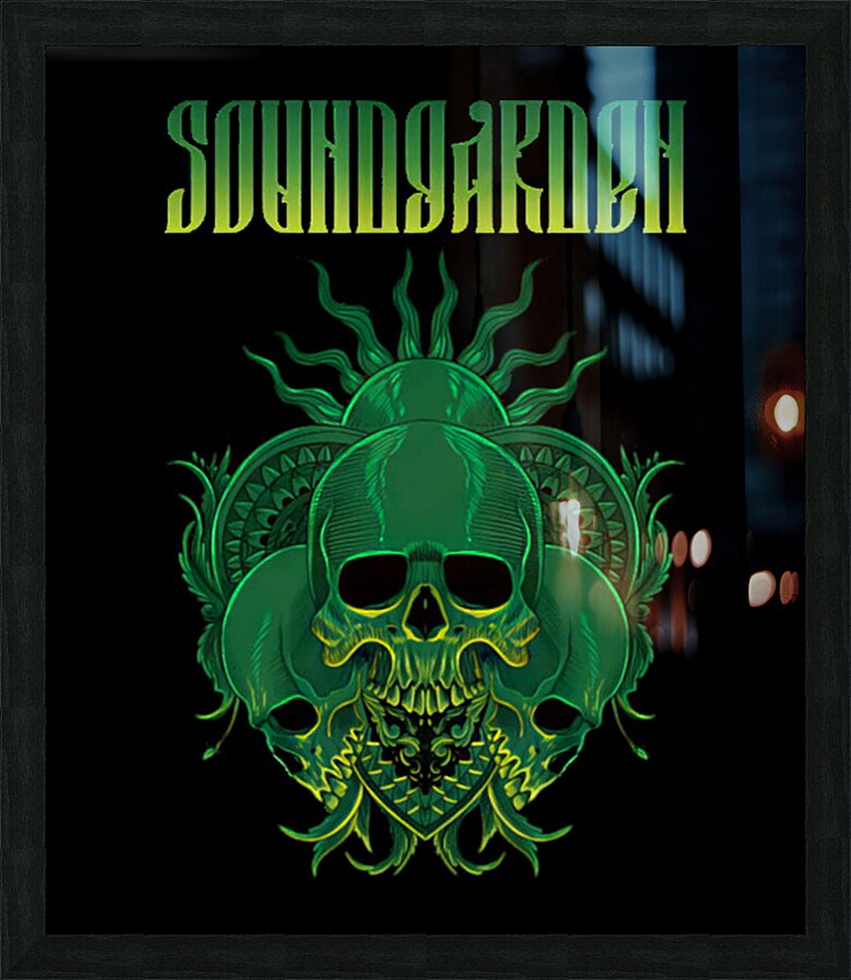 Soundgarden 3 Picture Frame print