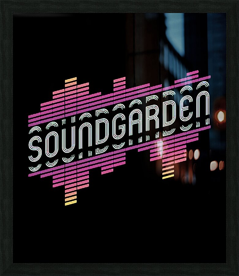 Soundgarden 4 Picture Frame print