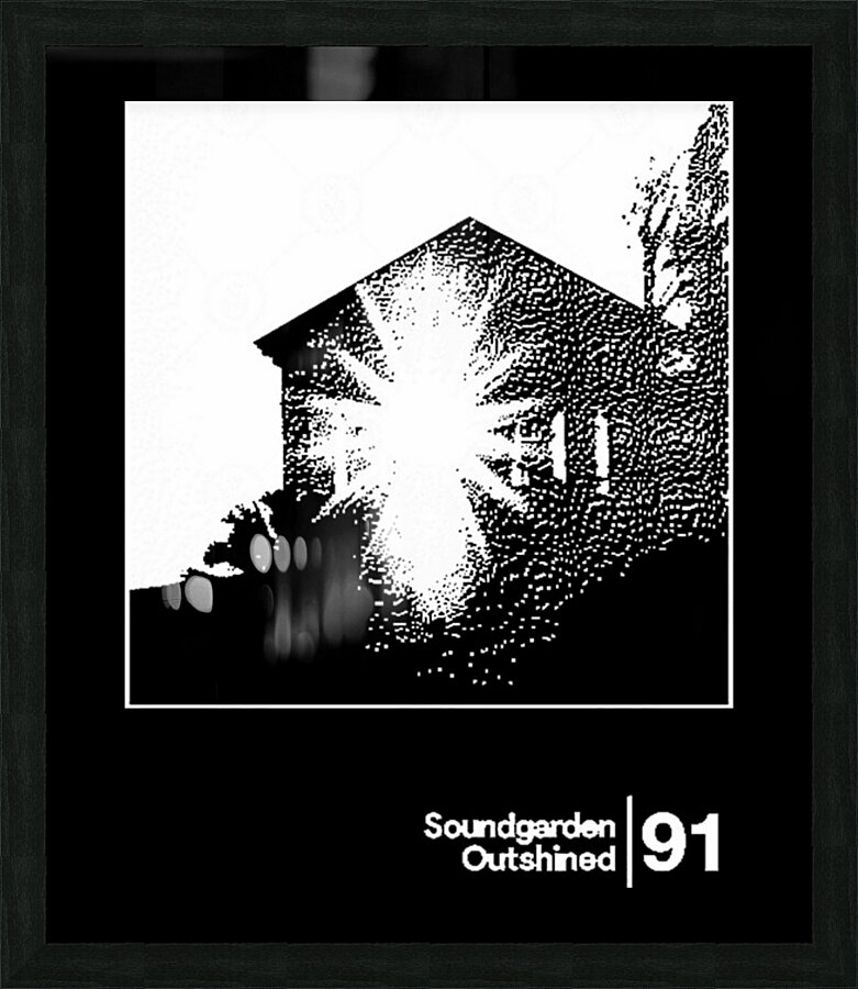 Soundgarden 8 Picture Frame print