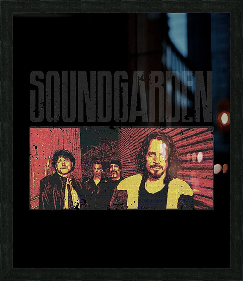 Soundgarden 13 Picture Frame print