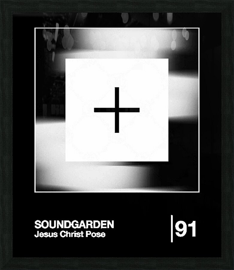 Soundgarden 16 Picture Frame print