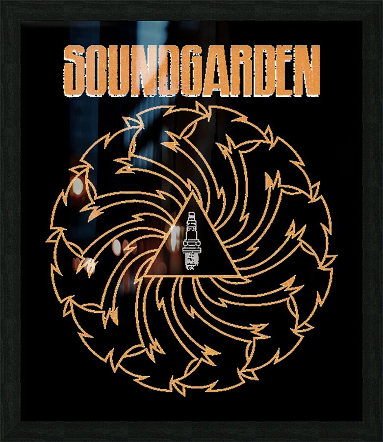 Soundgarden 21 Picture Frame print