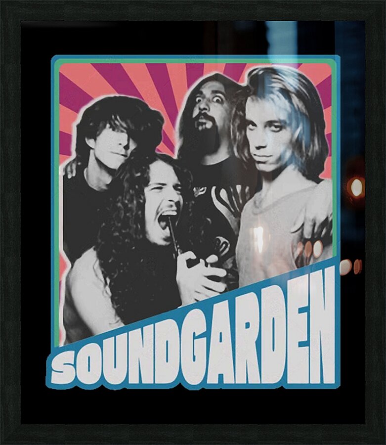 Soundgarden 27 Picture Frame print