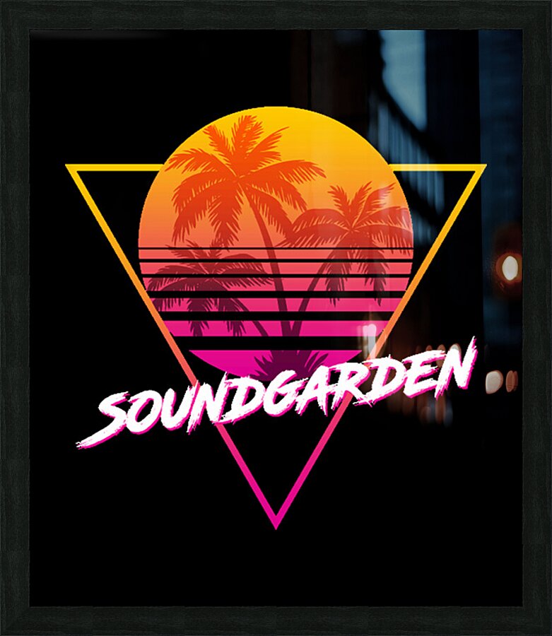 Soundgarden 33 Picture Frame print