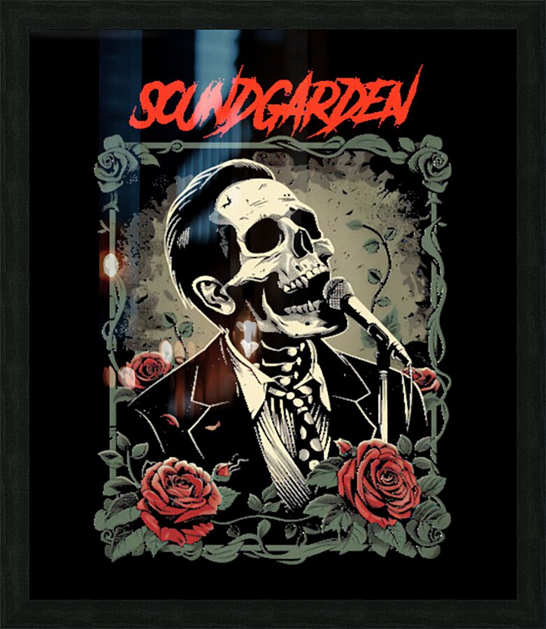 Soundgarden 43 Picture Frame print