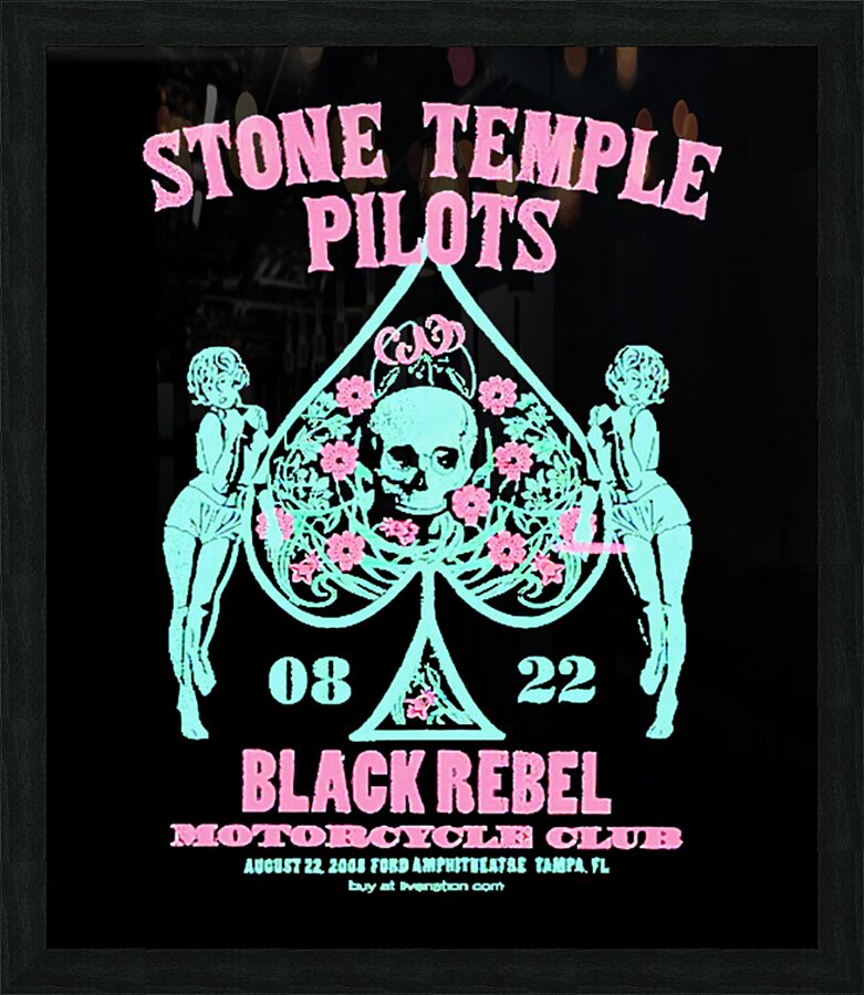 Stone Temple Pilots 2 Picture Frame print