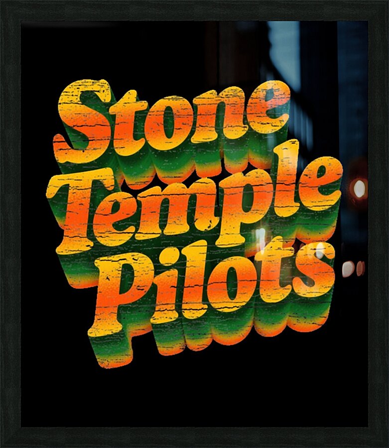 Stone Temple Pilots 6 Picture Frame print