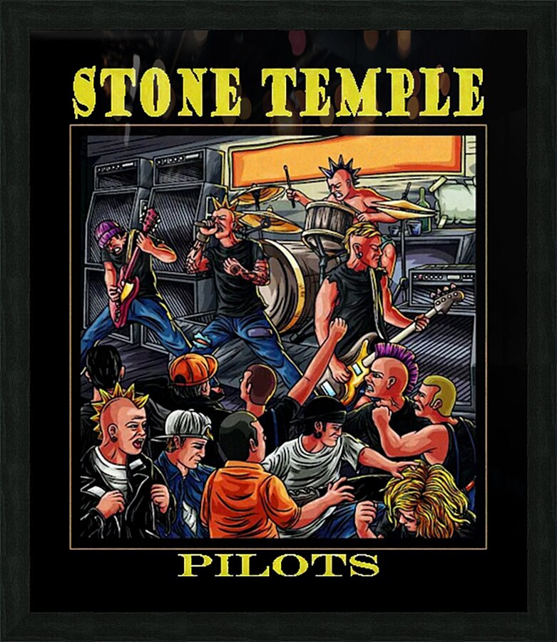 Stone Temple Pilots 28 Picture Frame print