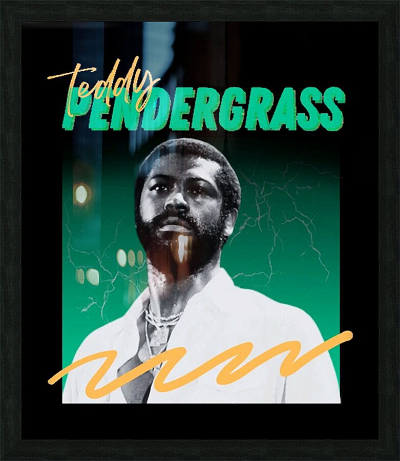Teddy Pendergrass 3 Picture Frame print