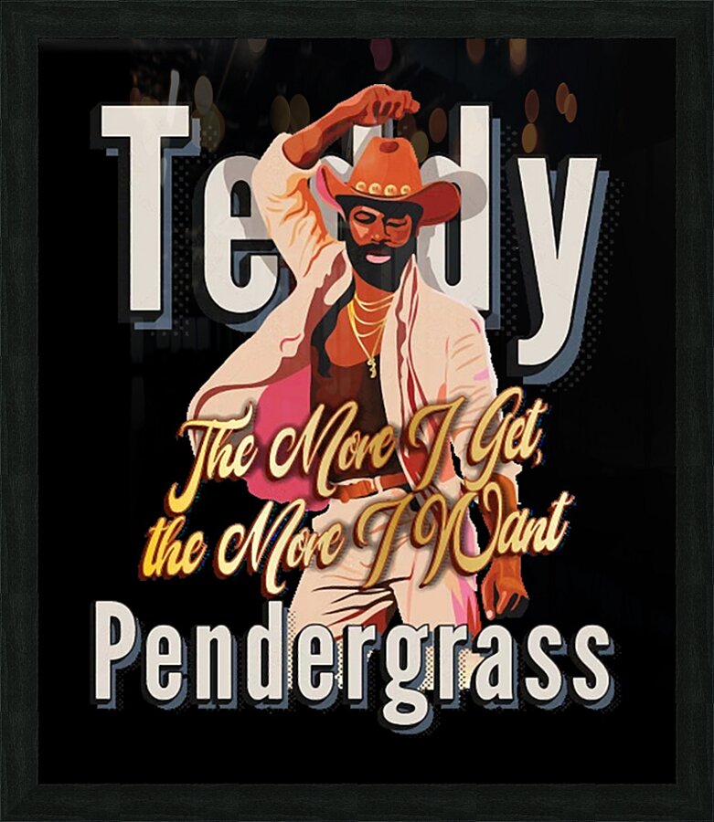 Teddy Pendergrass 7 Picture Frame print