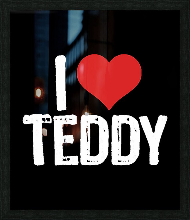 Teddy Pendergrass 9 Picture Frame print