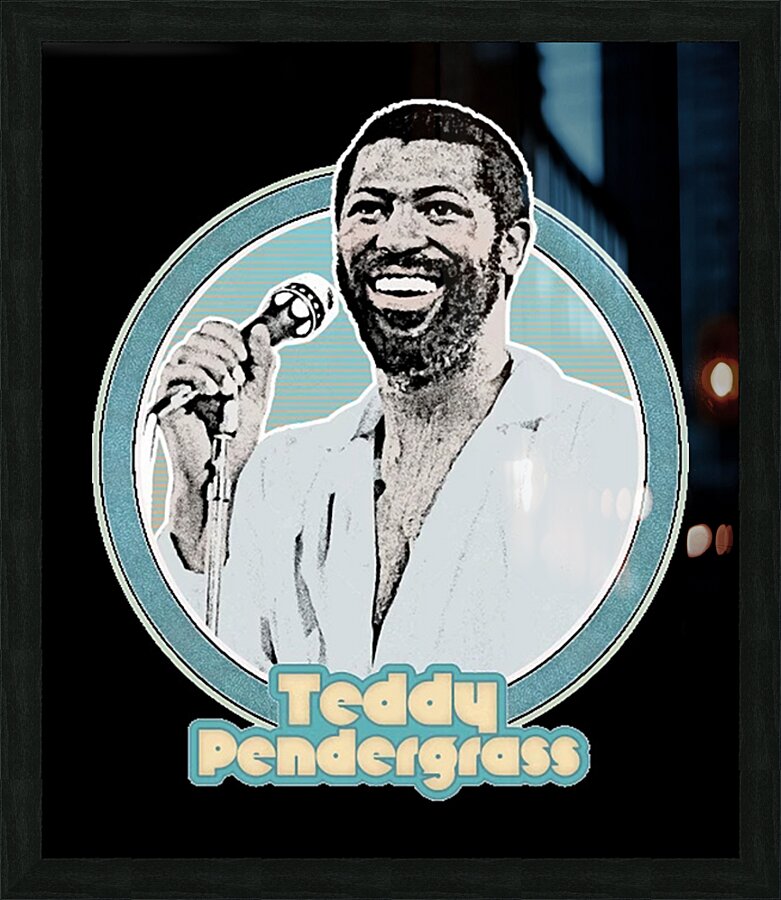 Teddy Pendergrass 12 Picture Frame print