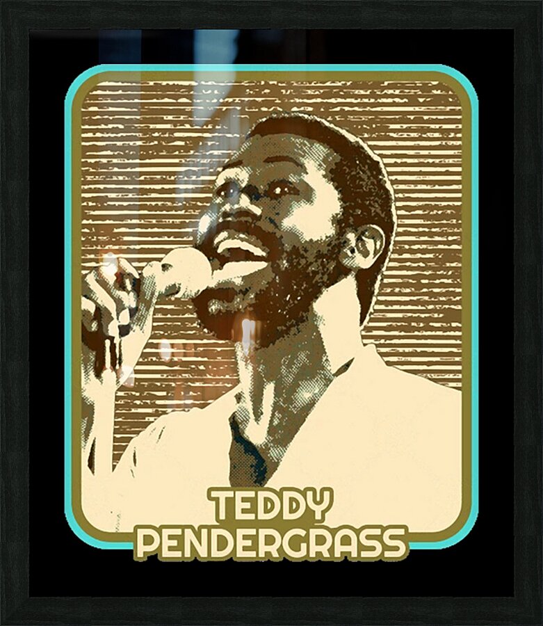 Teddy Pendergrass 21 Picture Frame print