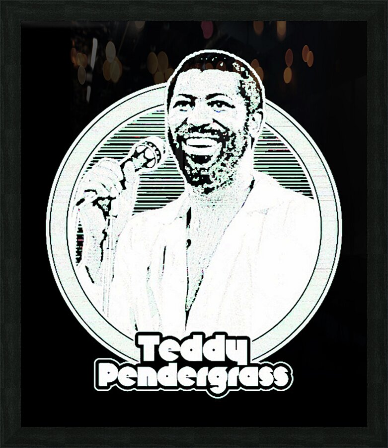 Teddy Pendergrass 25 Picture Frame print