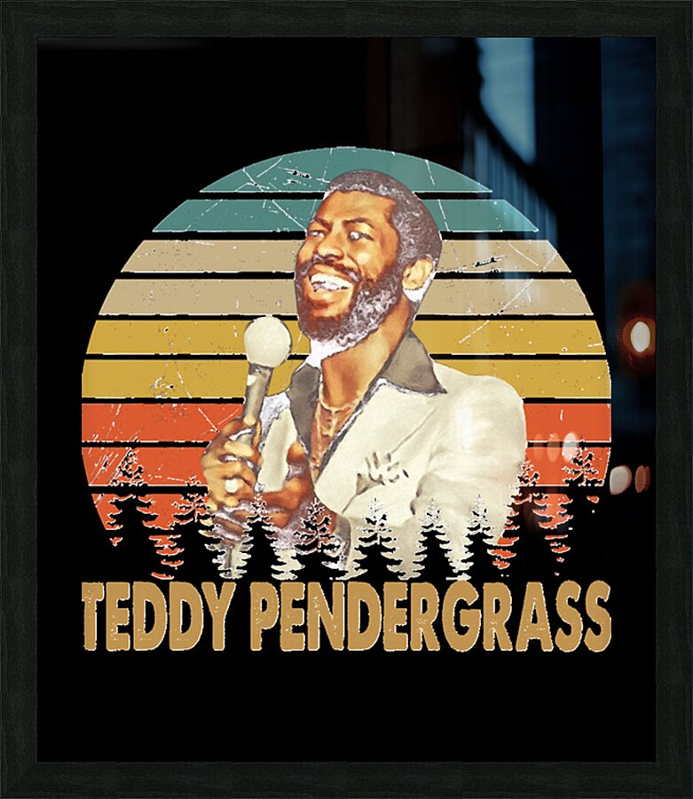 Teddy Pendergrass 26 Picture Frame print