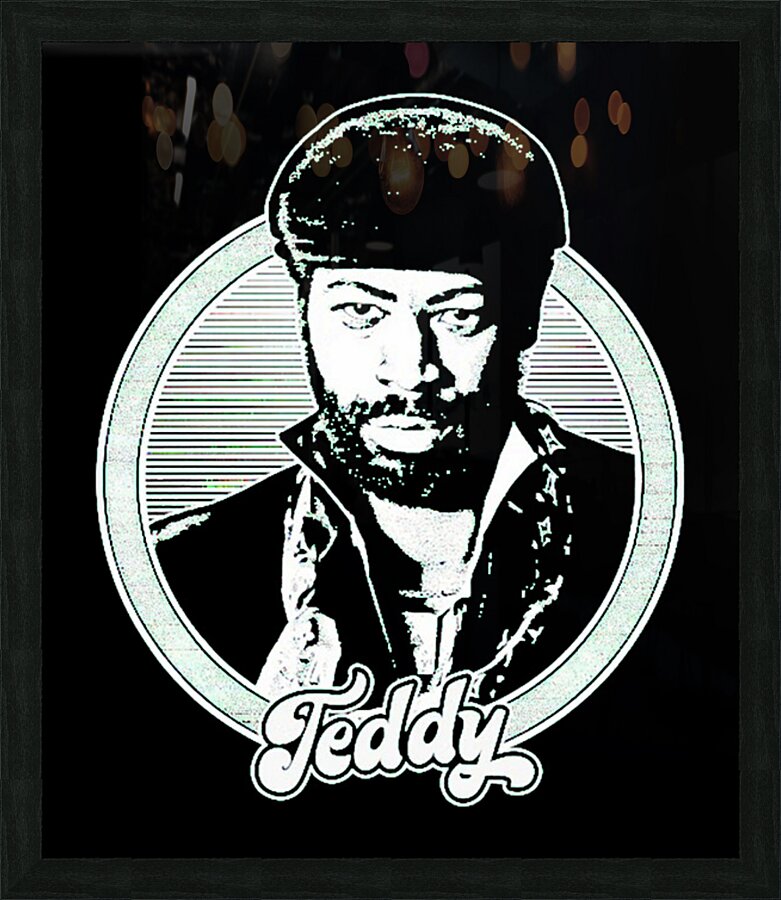 Teddy Pendergrass 27 Picture Frame print