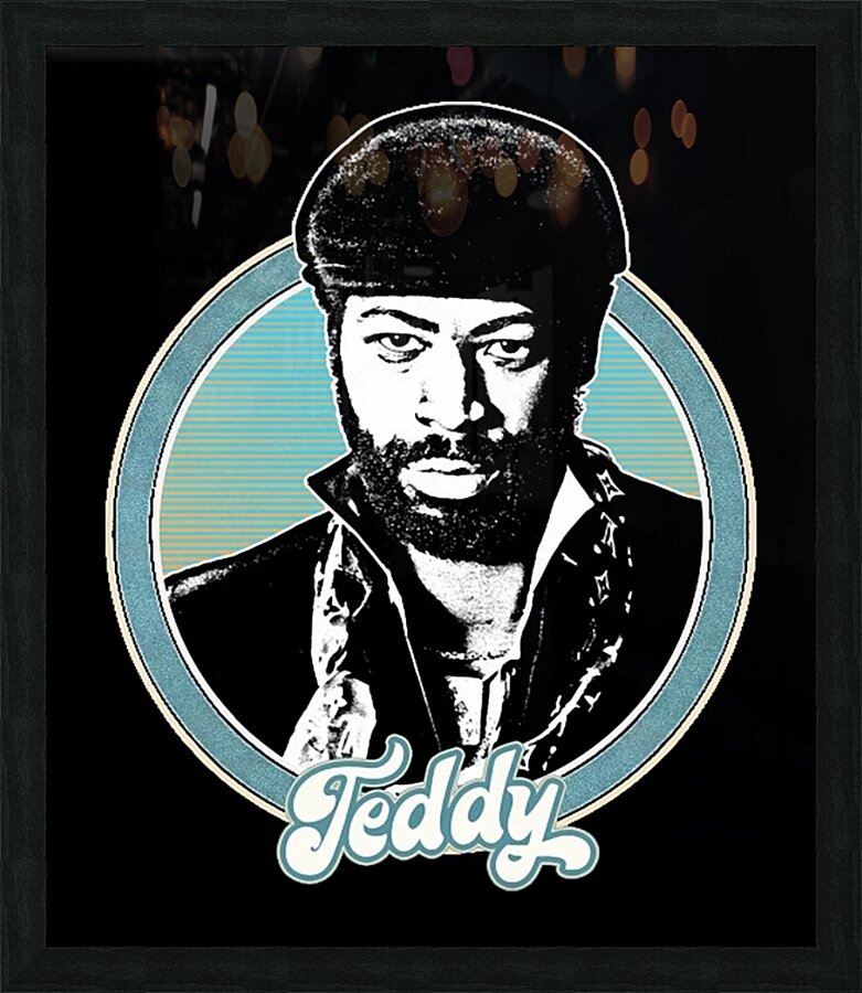 Teddy Pendergrass 28 Picture Frame print