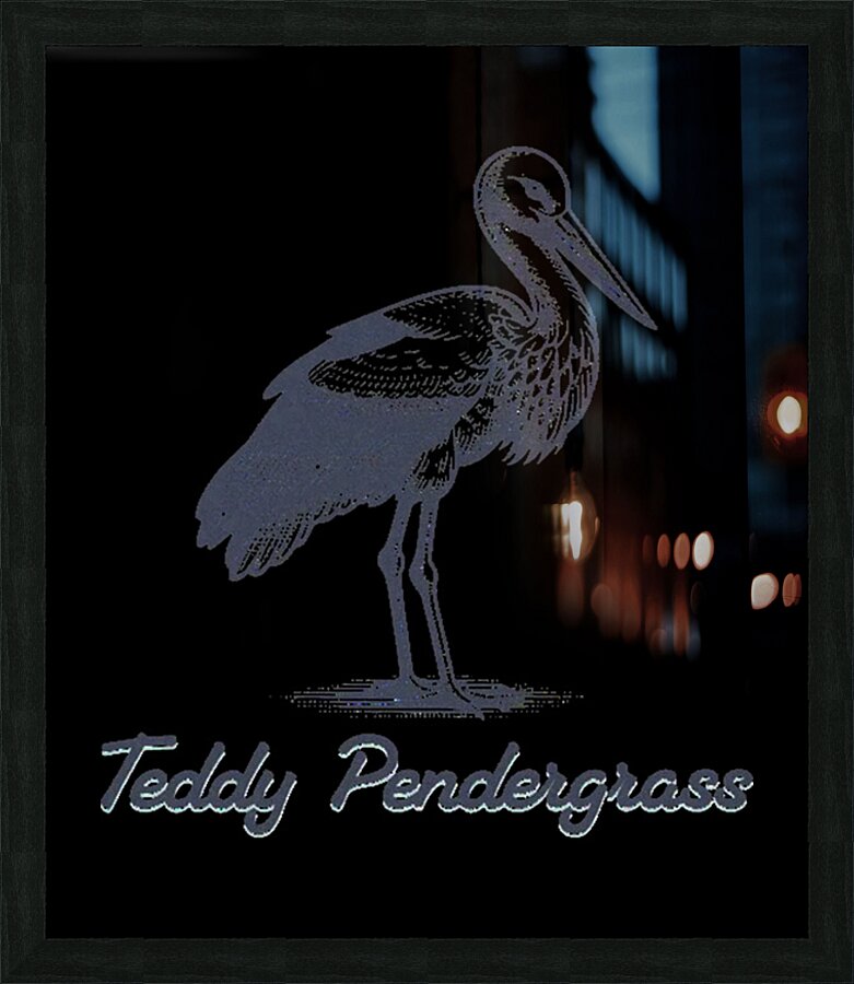 Teddy Pendergrass 32 Picture Frame print
