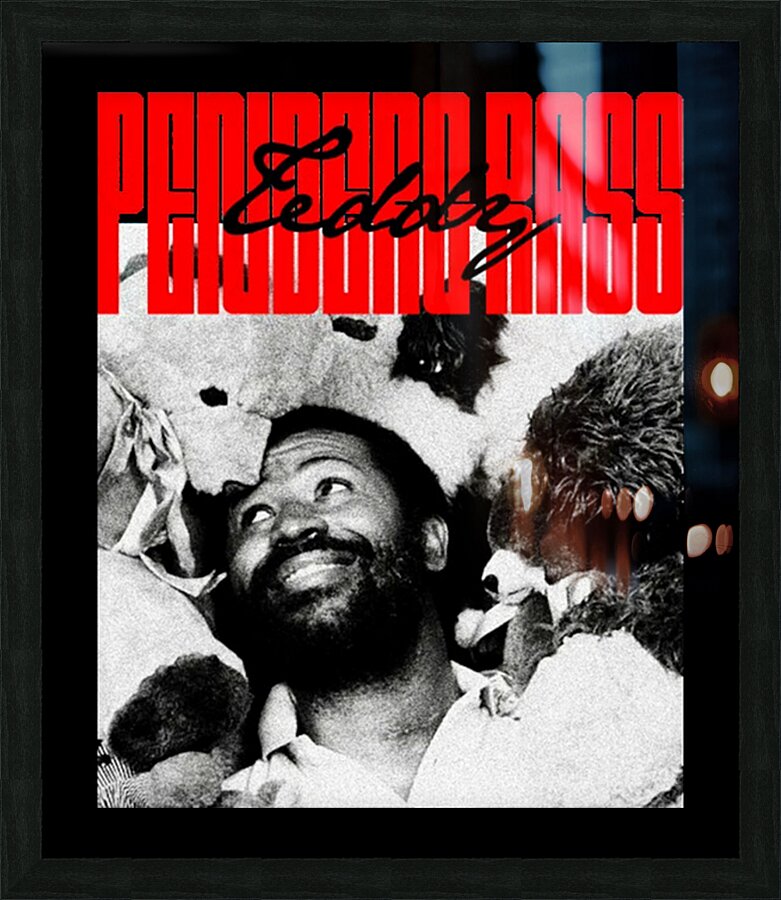Teddy Pendergrass 34 Picture Frame print