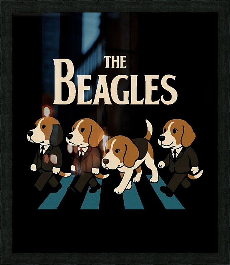 The Beatles 1 Picture Frame print
