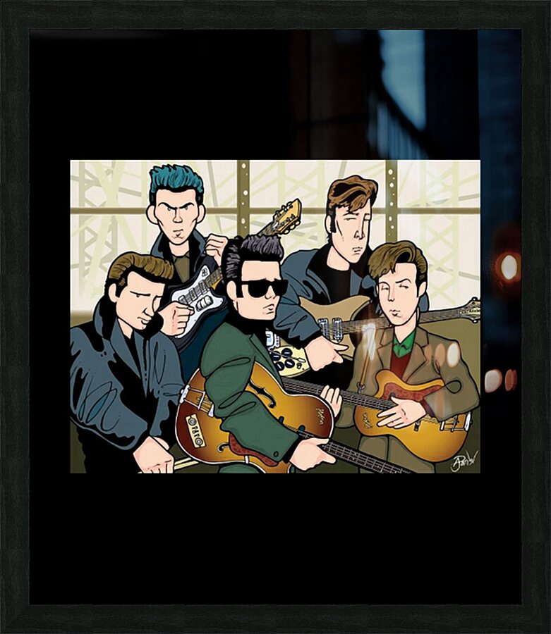 The Beatles 2 Picture Frame print