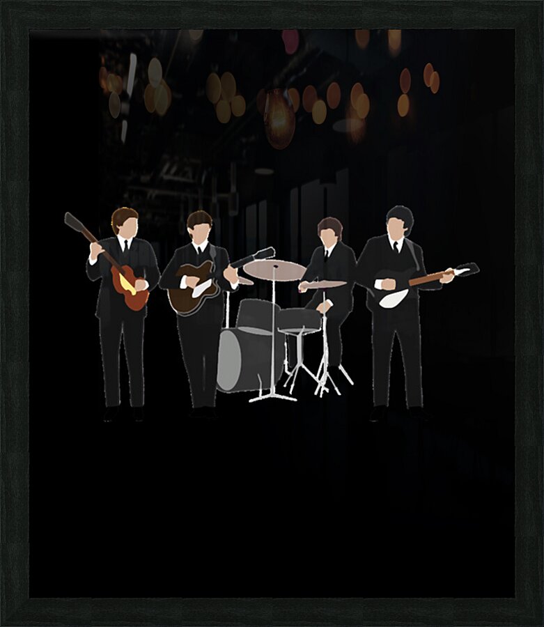 The Beatles 3 Picture Frame print