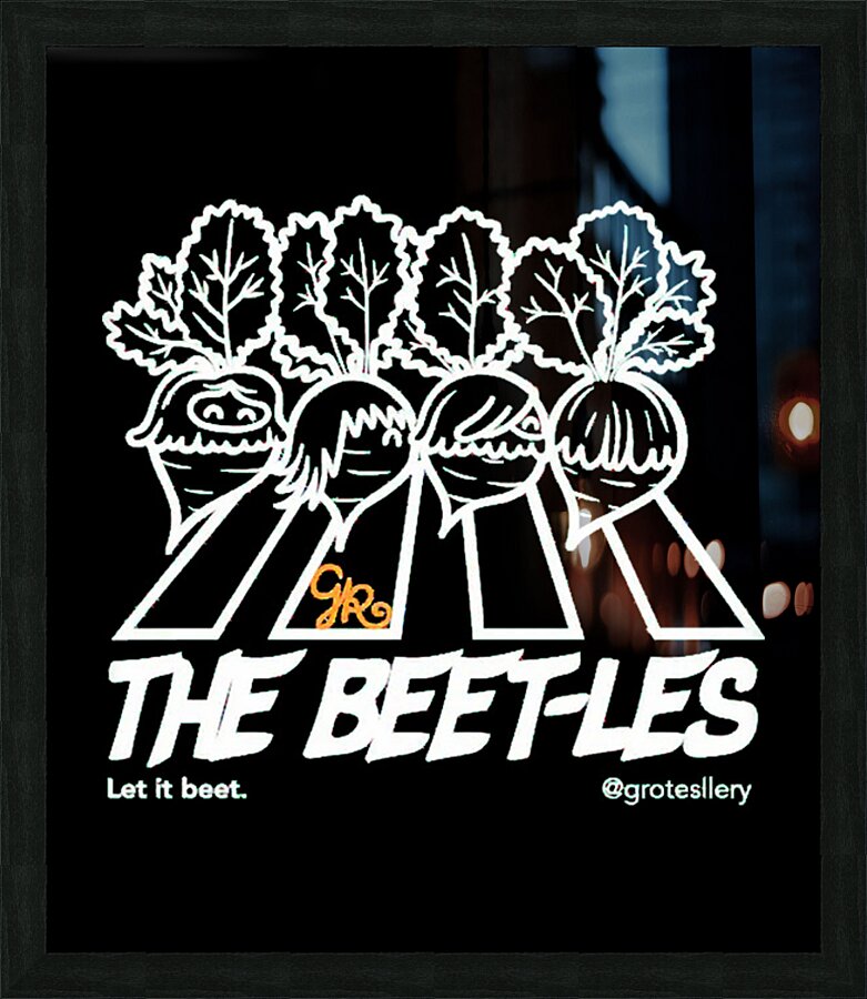 The Beatles 4 Picture Frame print