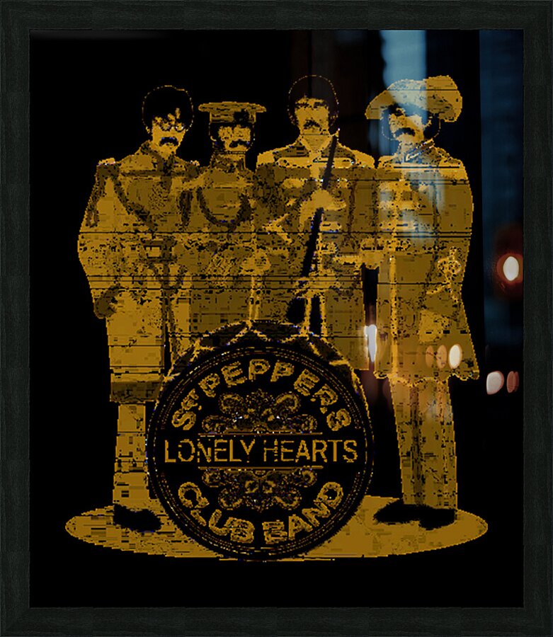 The Beatles 6 Picture Frame print
