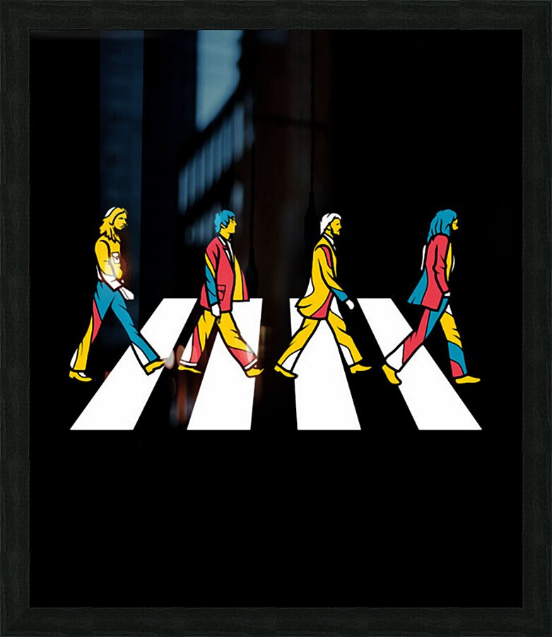 The Beatles 13 Picture Frame print