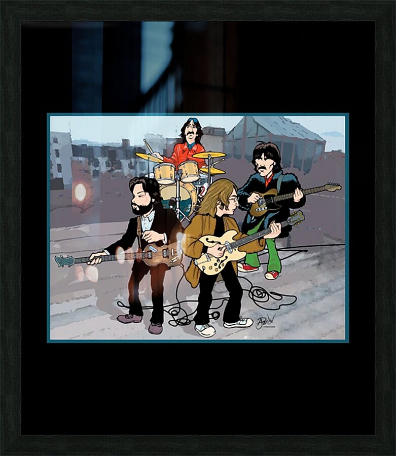 The Beatles 22 Picture Frame print