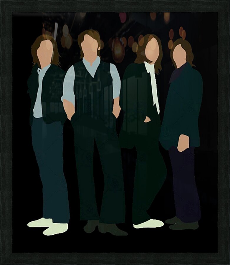The Beatles 27 Picture Frame print
