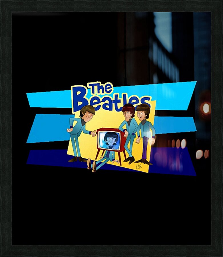 The Beatles 28 Picture Frame print