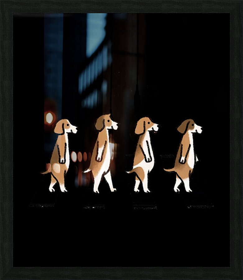 The Beatles 34 Picture Frame print