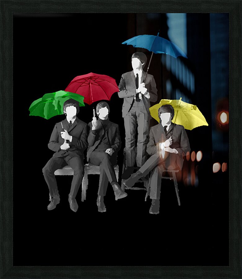 The Beatles 40 Picture Frame print