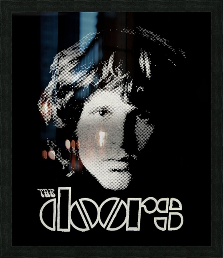 The Doors 13 Picture Frame print