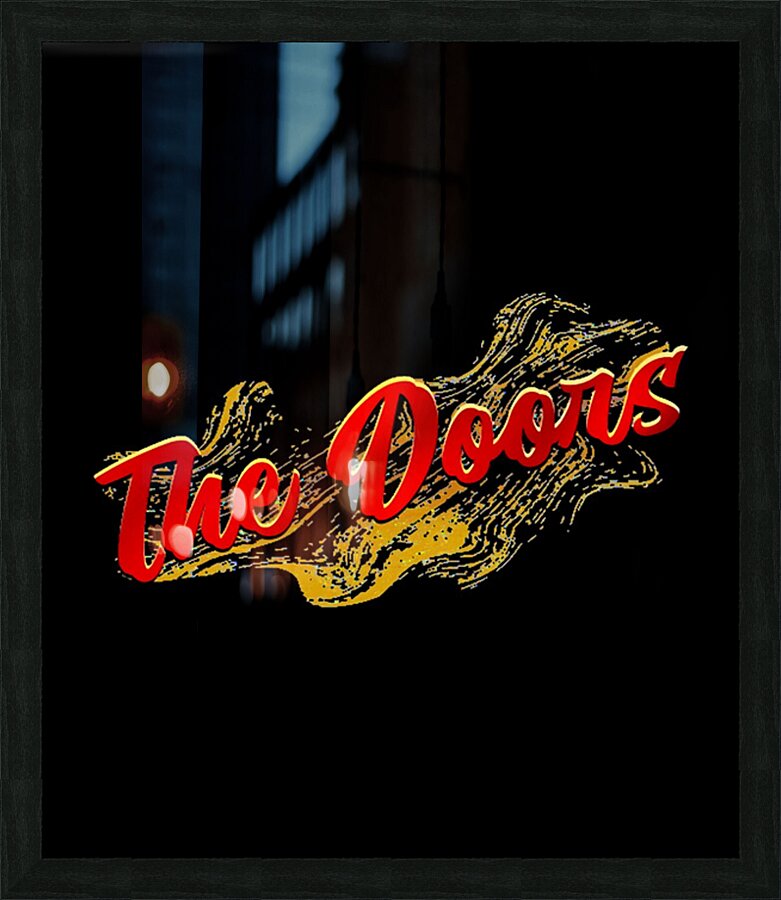 The Doors 4 Picture Frame print